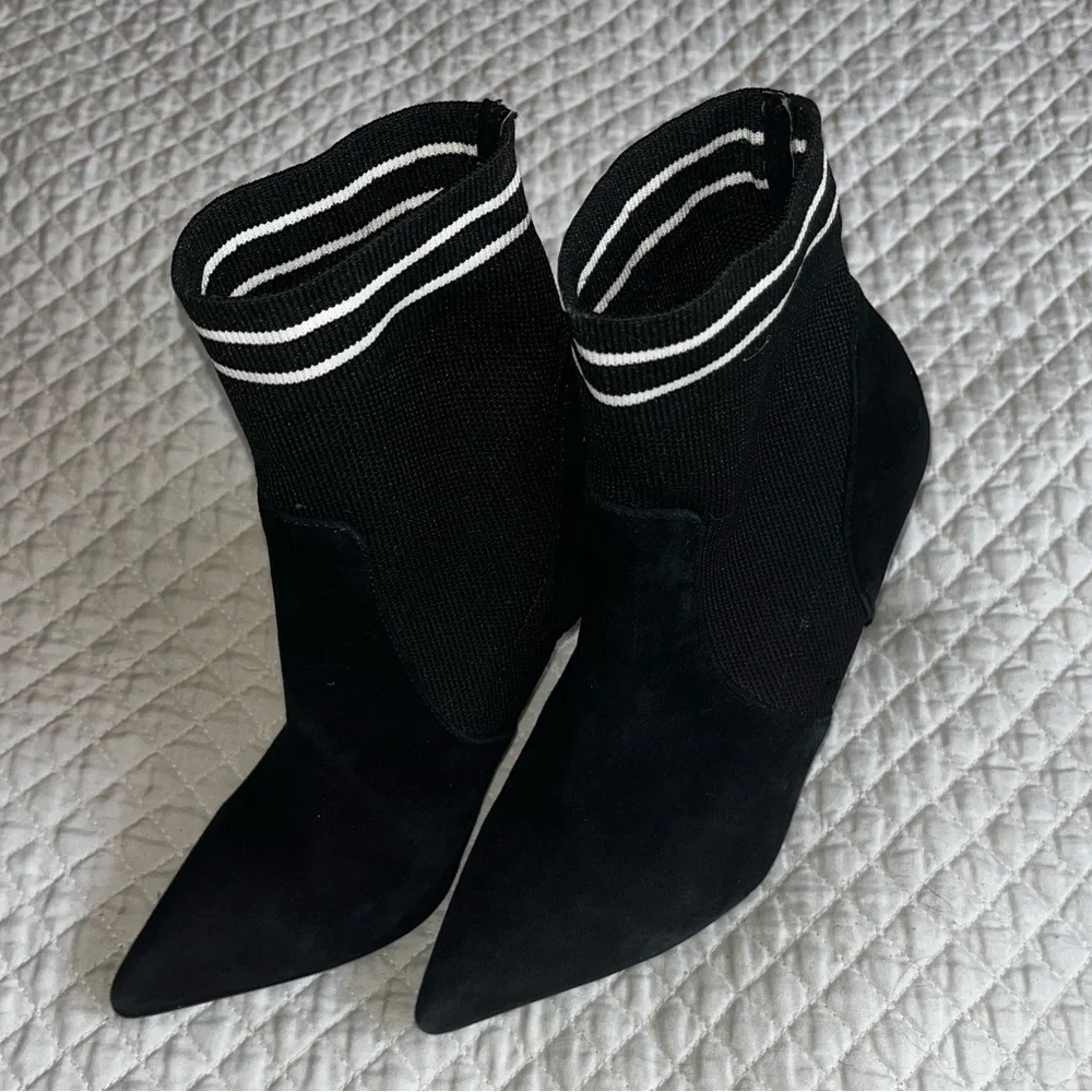 Black sock booties - Picture 3 of 7